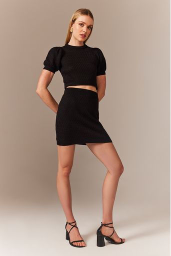 Saia-Tricot-Curta-Carola-Preto-Principal