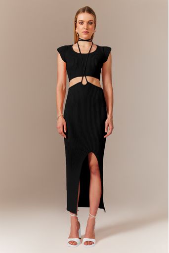 Vestido-Tricot-Midi-Paola-Preto-Principal