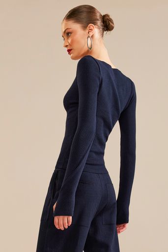 Blusa-Tricot-Sofia-Azul-Oxford-Costas