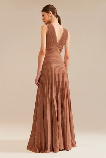 Vestido-Tricot-Longo-Sunset-Bege-Cobre-Costas