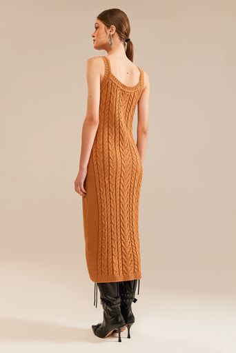 Vestido-Tricot-Midi-Grazi-Caramelo-Costas