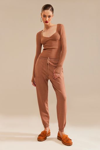 Calca-Tricot-Sofia-Bege-Tan-Principal