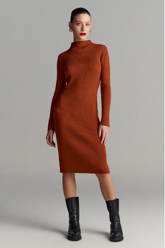 Vestido-Tricot-Midi-Patricia-Caramelo-Principal
