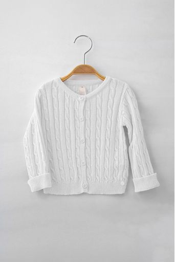 Cardigan-Tricot-Lolo-Off-White-Frente