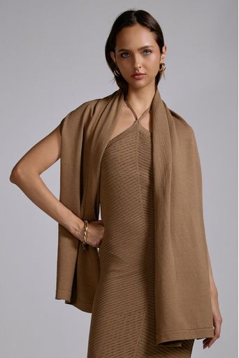 Vestido-Tricot-Isis---Pashimina-Camel-PASHIMINA-Principal