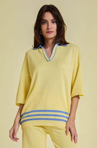 Blusa-Adriana-Amarelo-Manteiga-e-Azul-Celeste-Principal