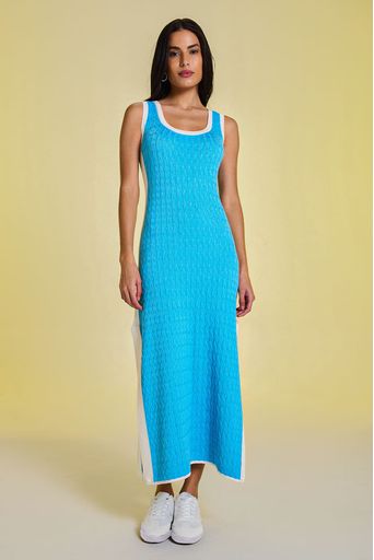 Vestido-Tricot-Angelina-Azul-Mergulho-e-Off-White-Principal