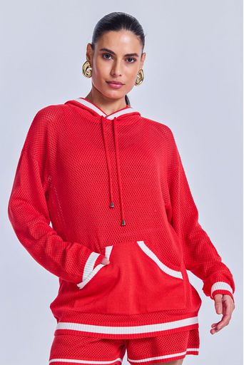 Blusa-Tricot-Eloa-Vermelho-Magma-e-Off-White-Principal